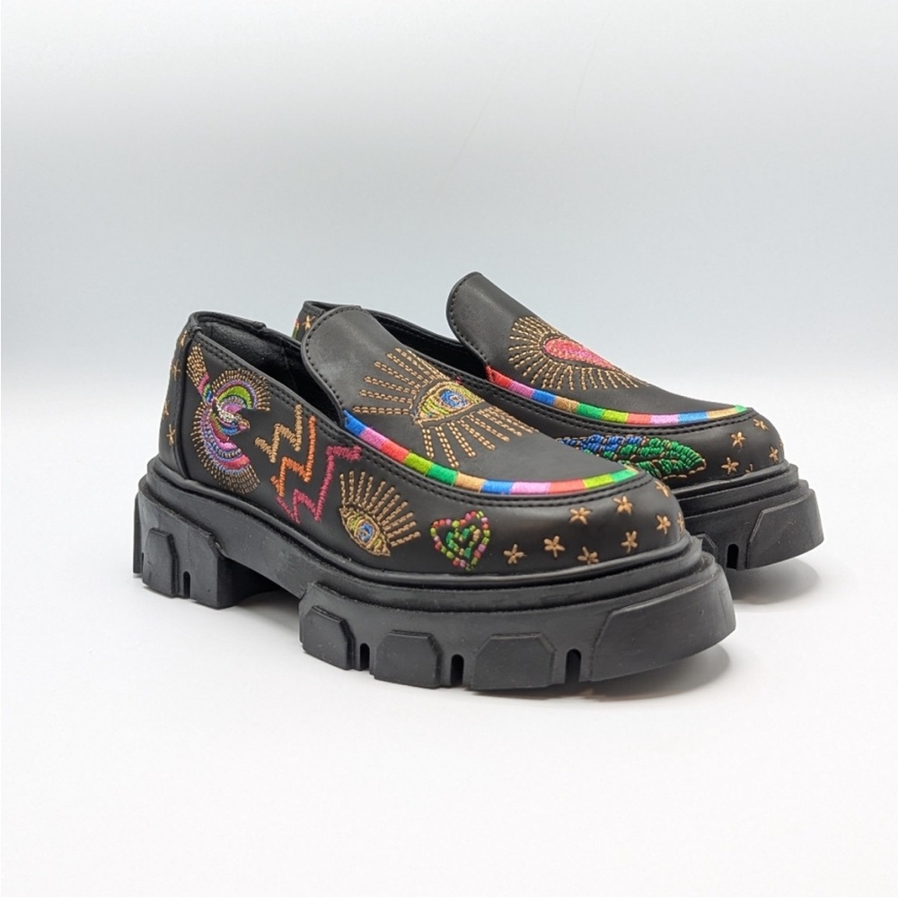 Farm Rio lug sole loafer